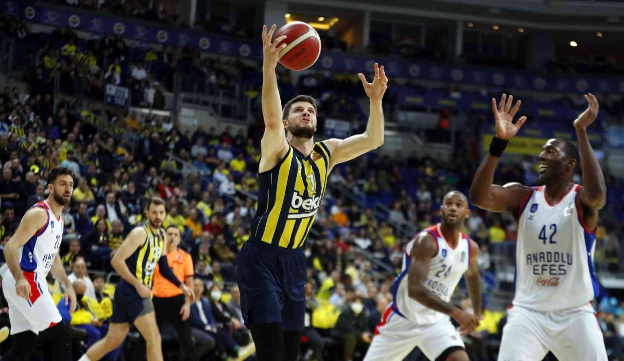 Basketbol Süper Ligi: Fenerbahçe Beko: 93 - A.Efes: 90