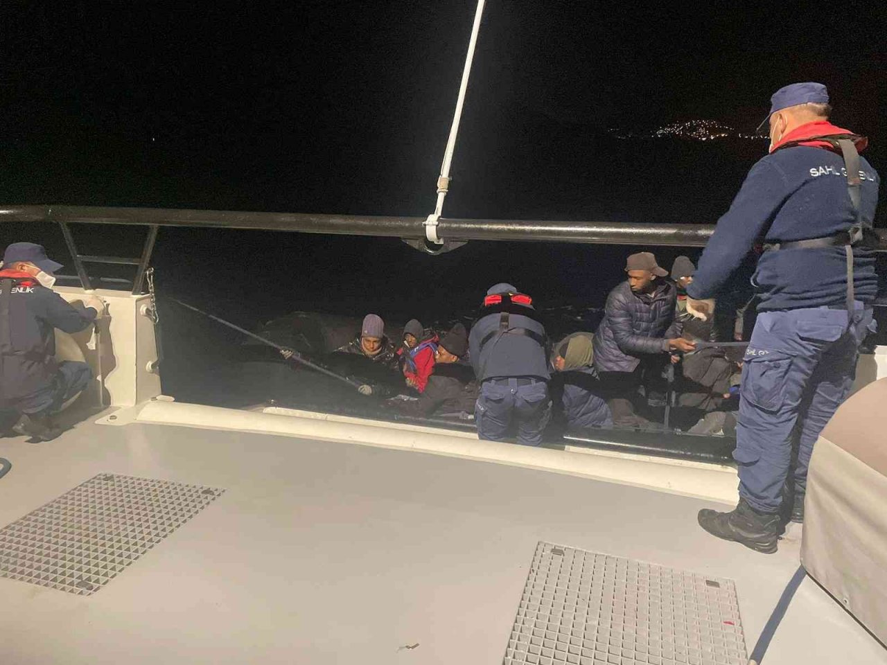 147 düzensiz göçmen yakalandı