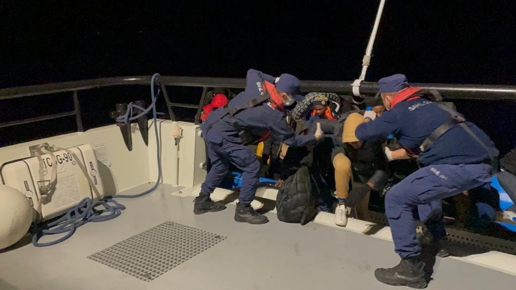 147 düzensiz göçmen yakalandı