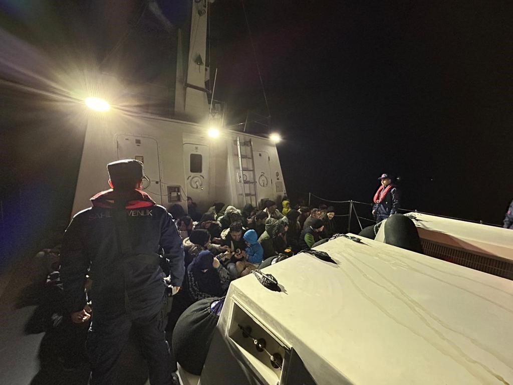 147 düzensiz göçmen yakalandı