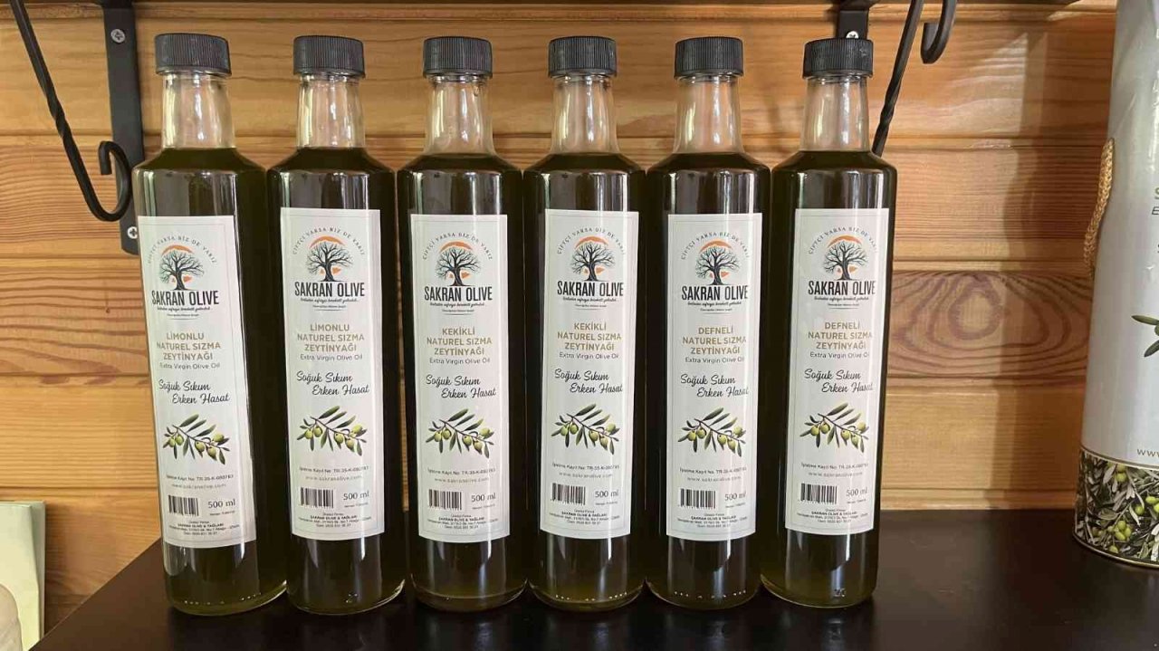Yeni Şakran’ın aromatik zeytinyağları sofralardaki yerini alıyor