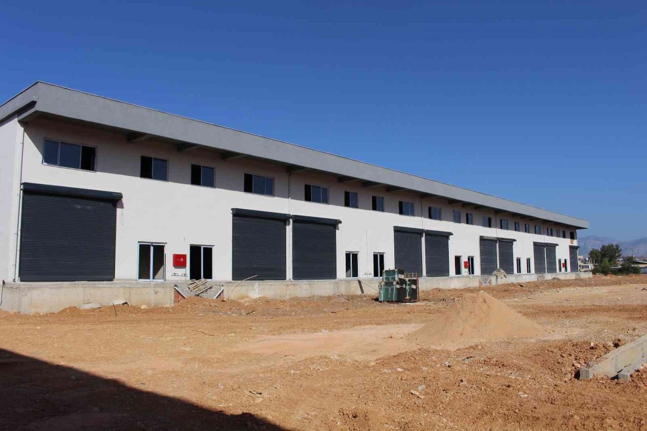 Manavgat Toptancı Hal Projesi’nde sona gelindi