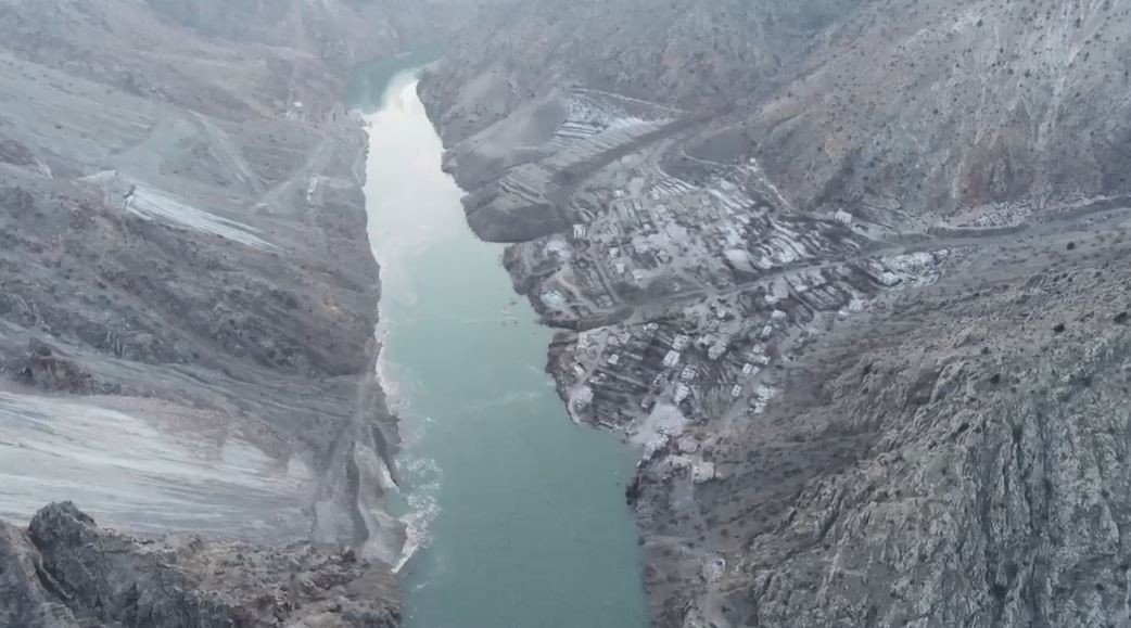 Yusufeli Barajı’nda depolanan su miktarı 32,5 milyon metreküpe ulaştı