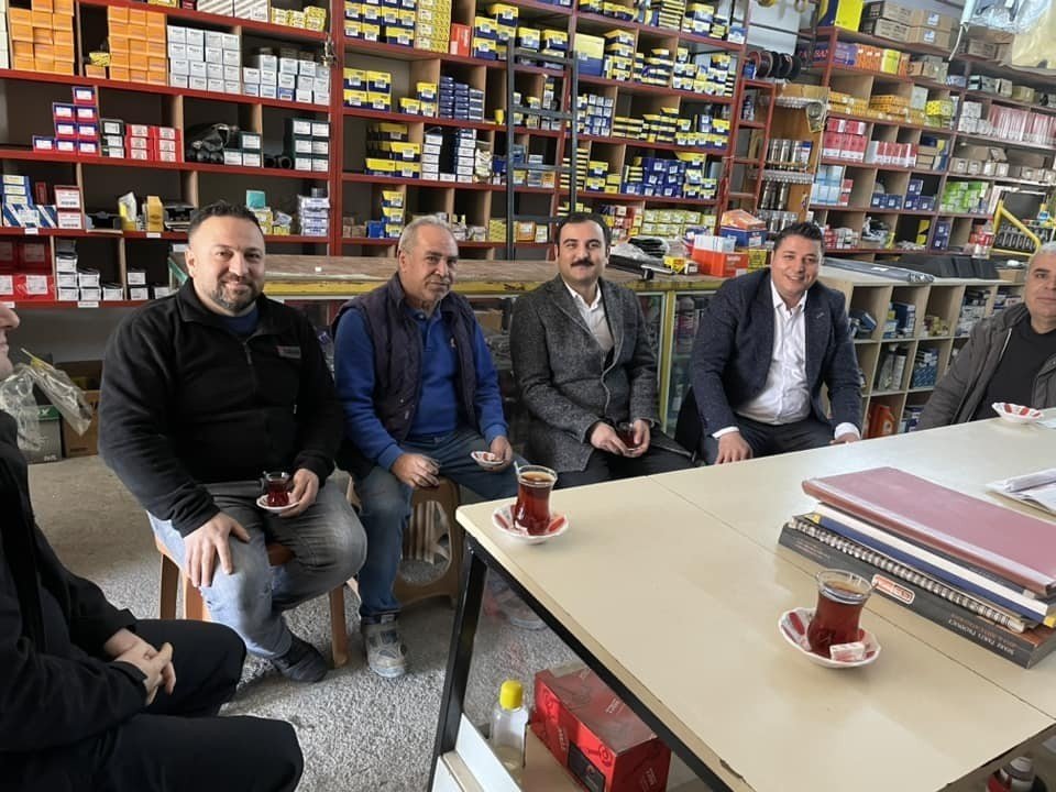 Buldan Kaymakamı esnafların sorunlarını dinledi