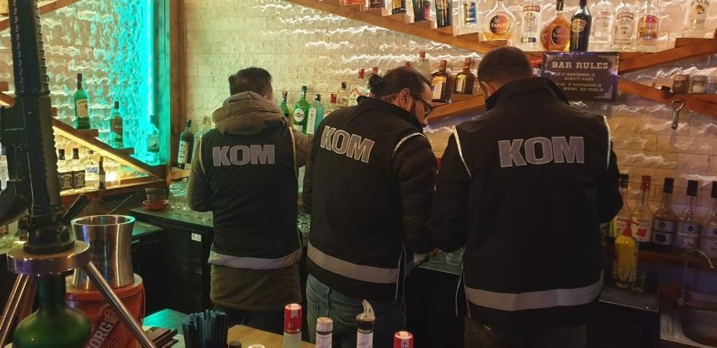 Bodrum’da yeni yıl öncesi sahte ve kaçak alkol denetimleri sıkılaştırdı