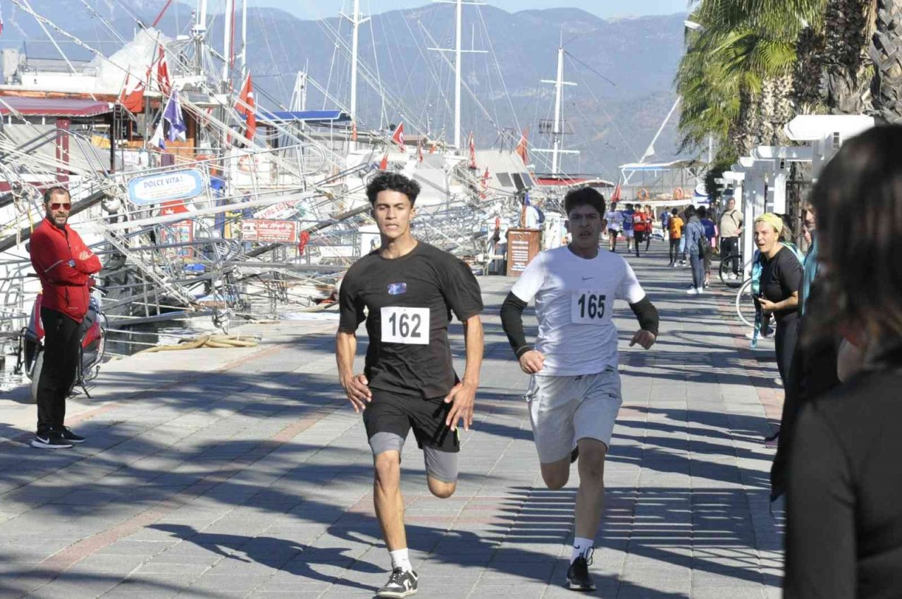 27 Aralık Büyük Atatürk Koşusu Fethiye’de de gerçekleştirildi