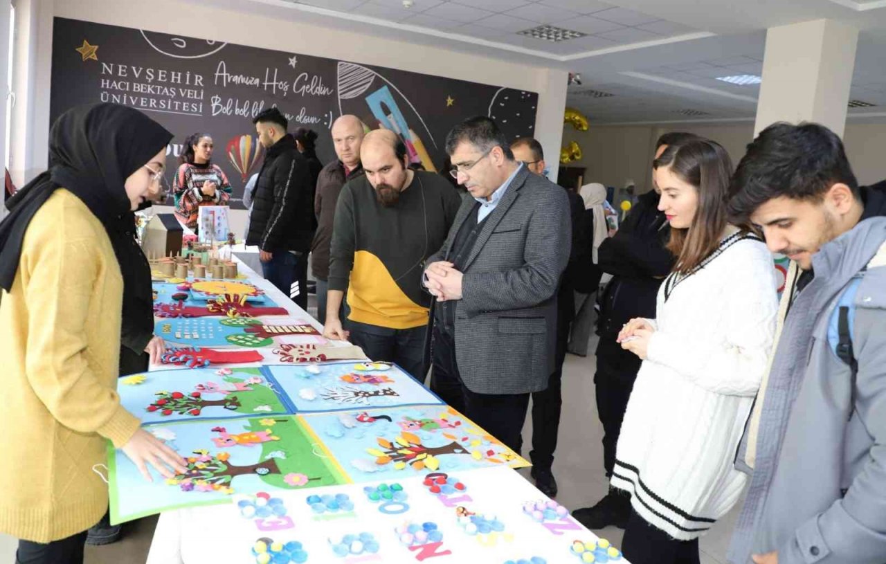 NEVÜ Öğrencilerinden ‘Özel Eğitim Bölümü Materyal Tasarım Sergisi’