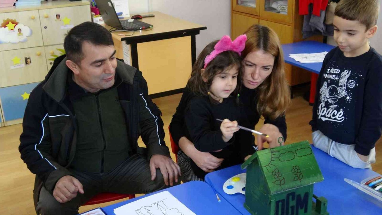 Burdur’da küçük öğrenciler doğayı yaşayarak öğrendi