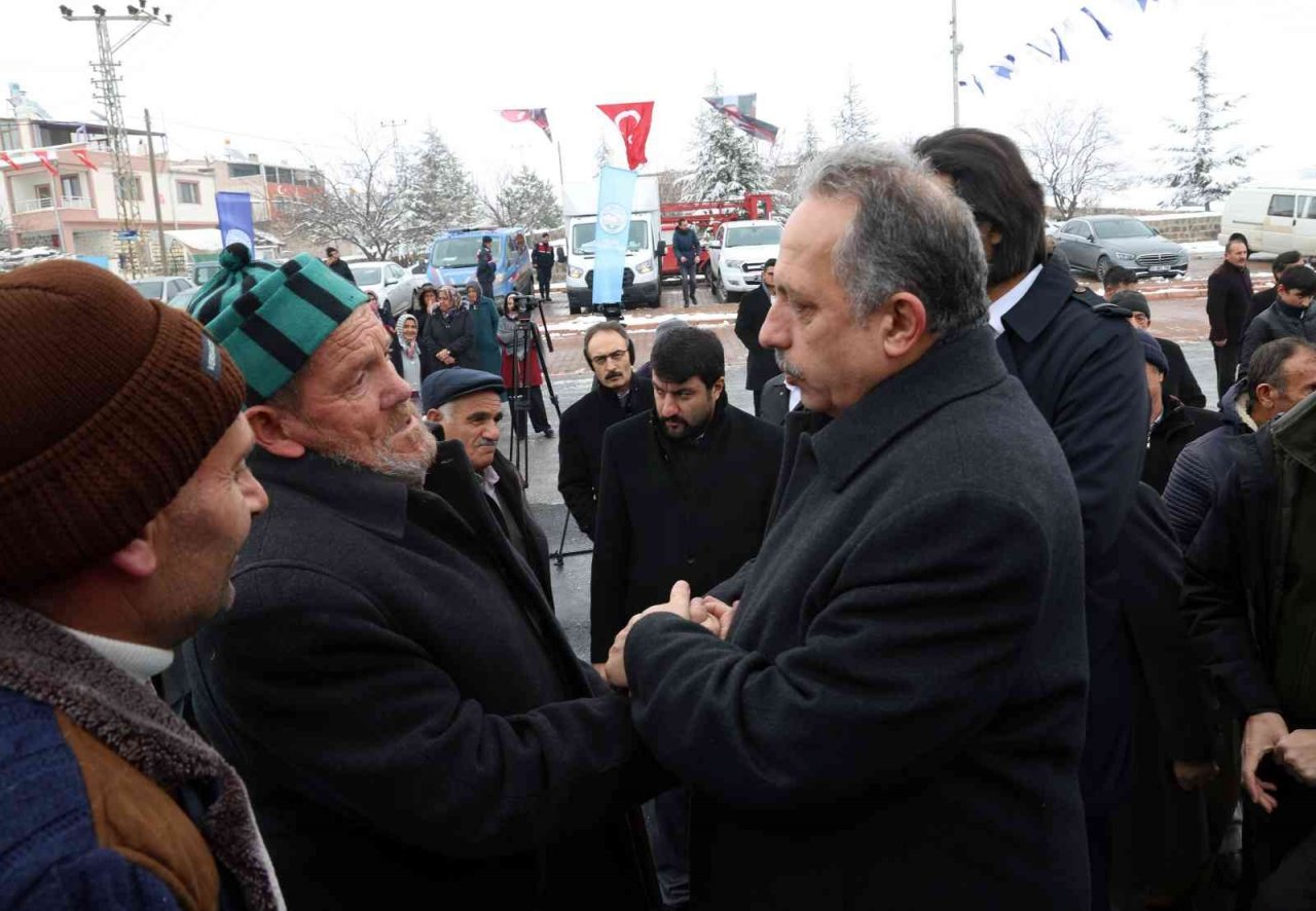 Çatakdere’de doğalgaz sevinci