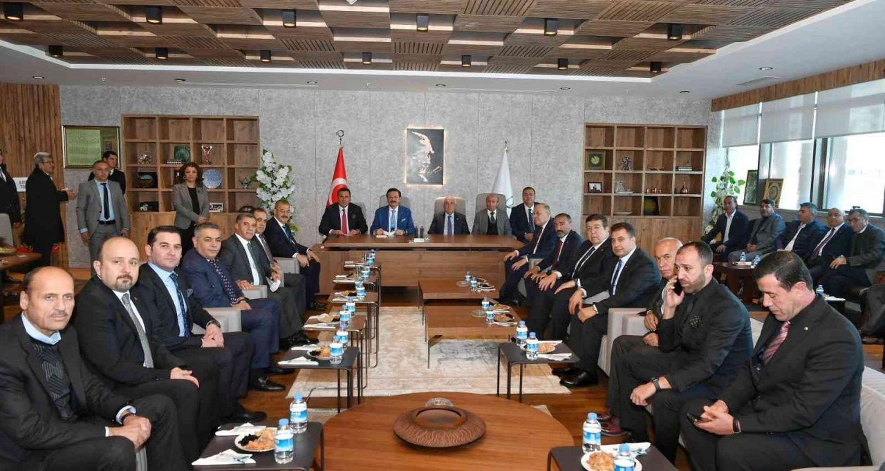 Hisarcıklıoğlu’ndan GTB’ye ziyaret