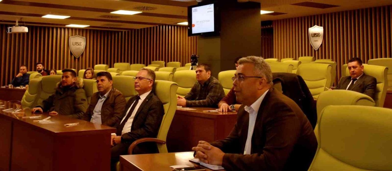 Uşak’ta işletmeler EYT süreci hakkında bilgilendirildi