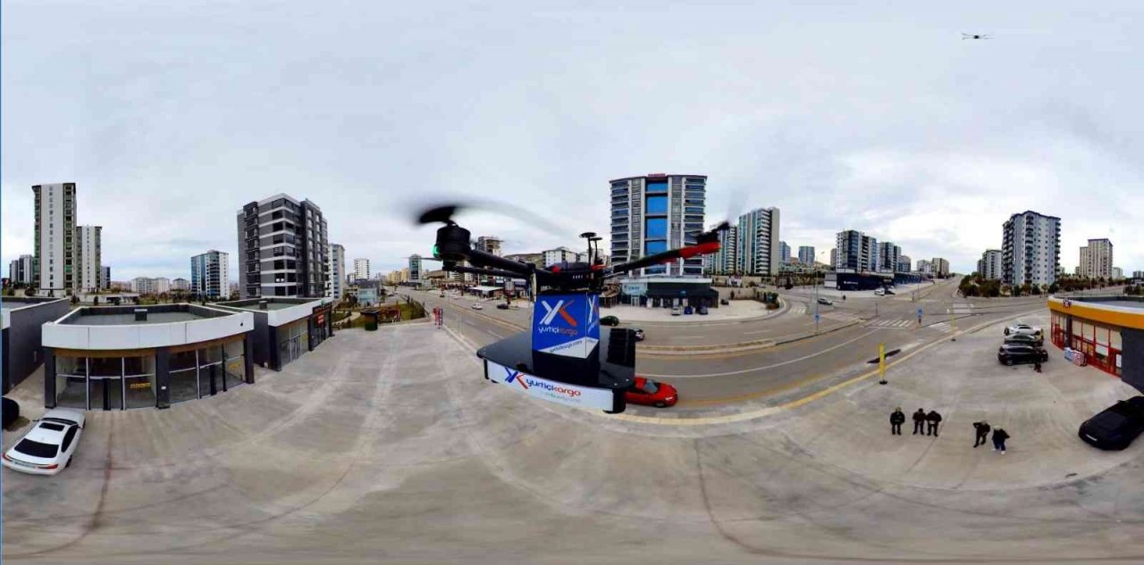 Kargo sektöründe otonom drone’la kargo teslimatı başladı