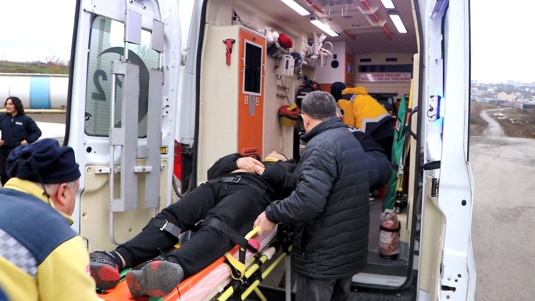 Motosikletin çarptığı öğrenci yaralandı