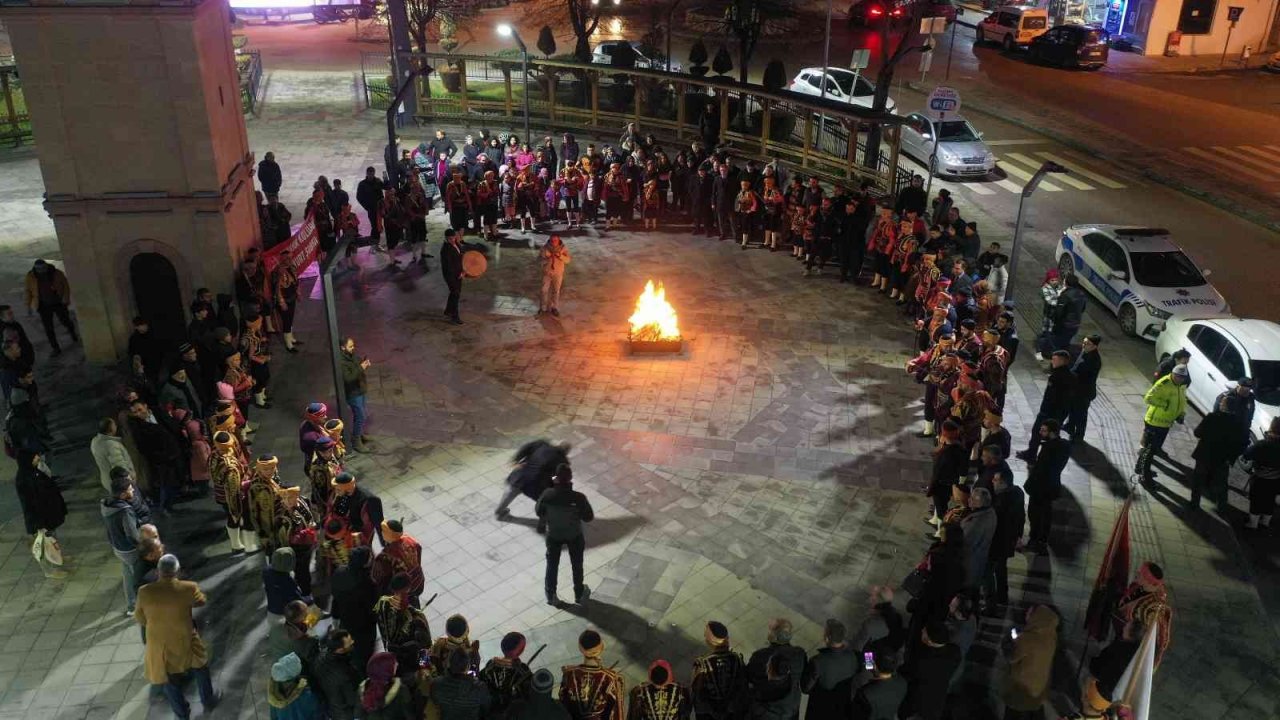 Seymenler Atatürk’ün Ankara’ya gelişinin 103. yıl dönümünü kutladı