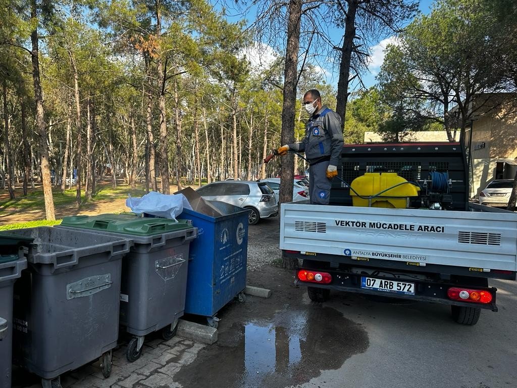 Vektörel mücadele kışın da devam ediyor