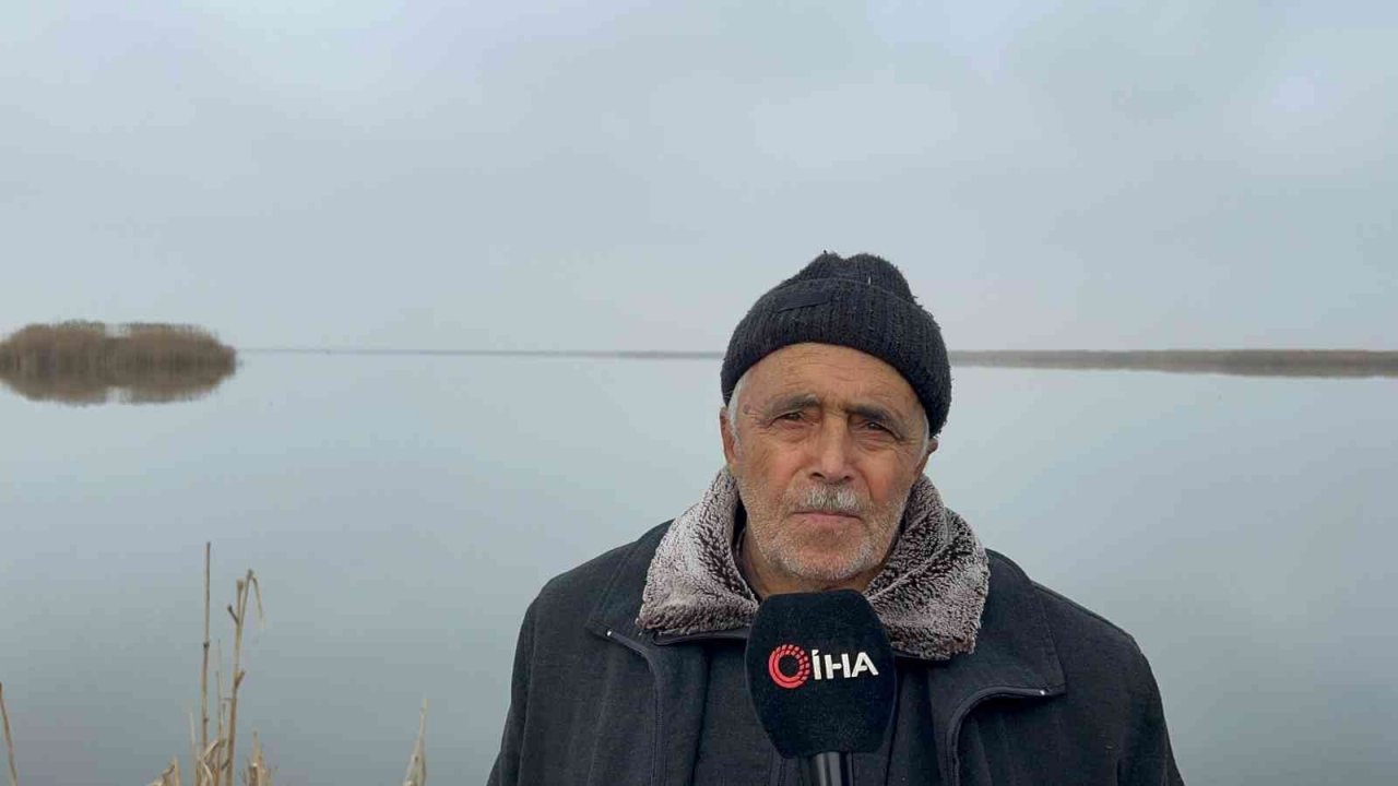 Eber Gölü’nden sevindiren görüntü