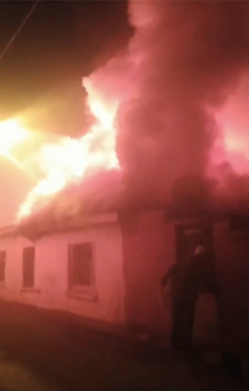 Bursa’da müstakil ev alev alev yandı