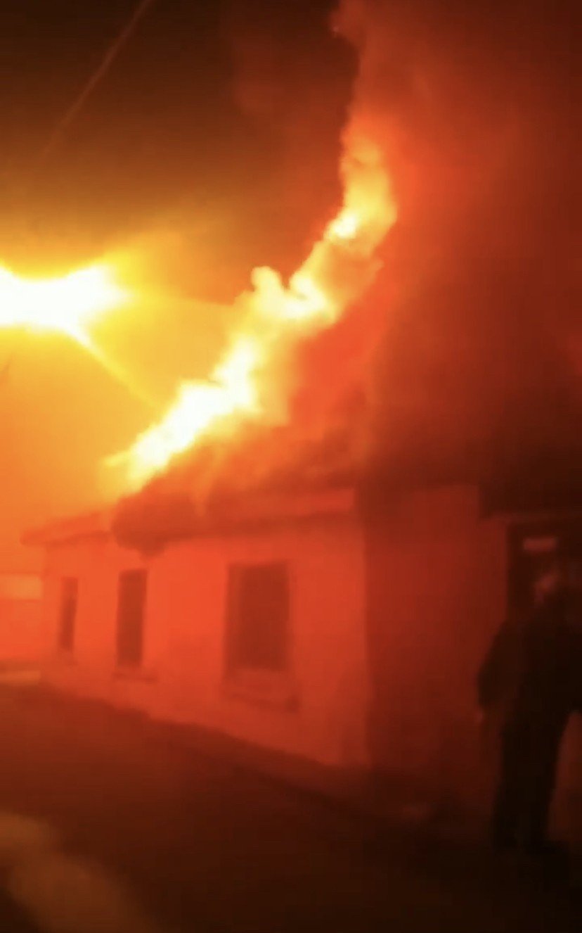 Bursa’da müstakil ev alev alev yandı