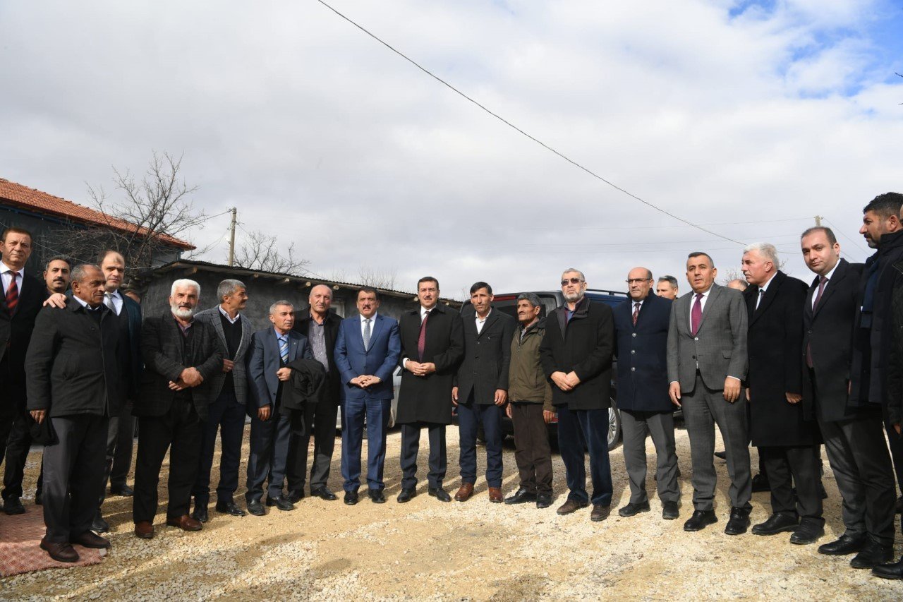 Muhtarlardan hizmet teşekkürü