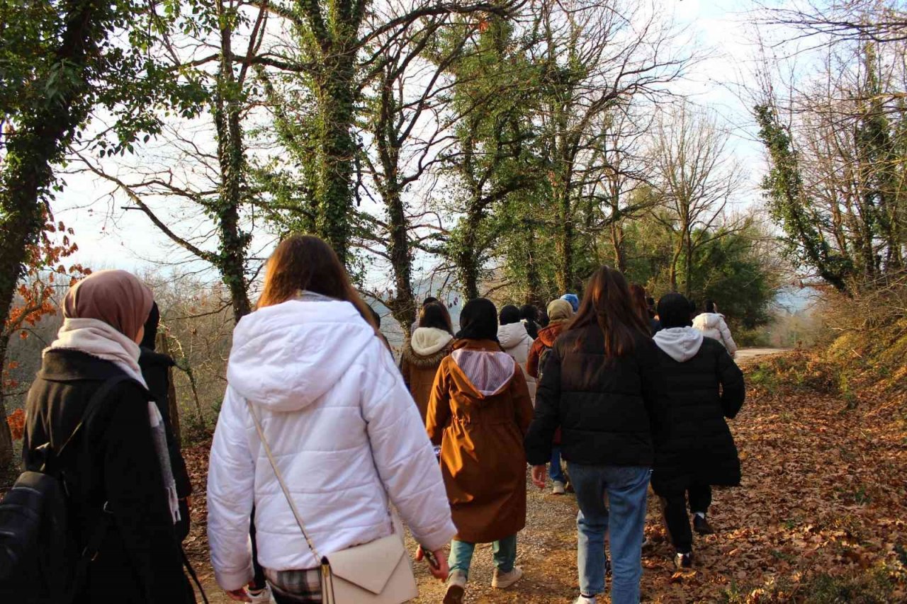 Doğa ve spor birleşti, yüzler güldü