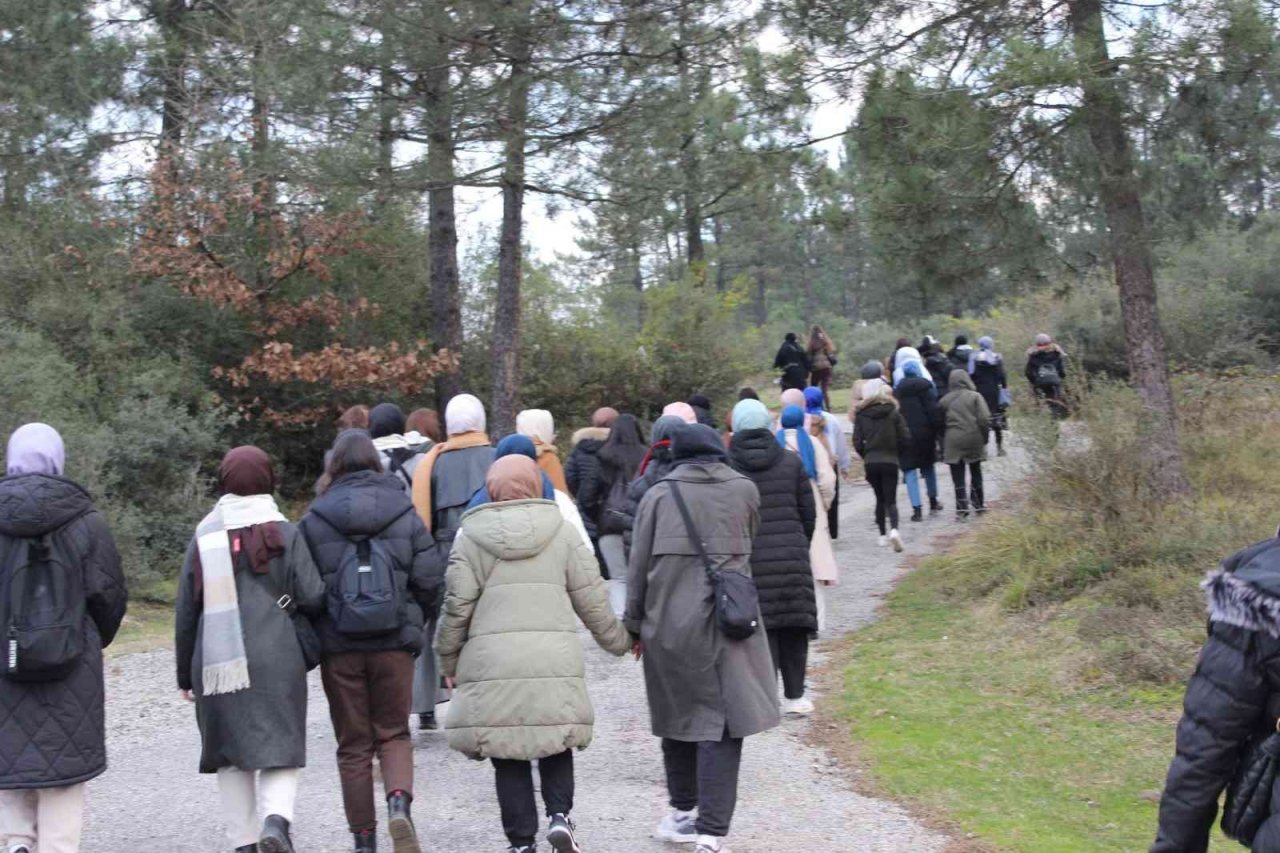 Doğa ve spor birleşti, yüzler güldü