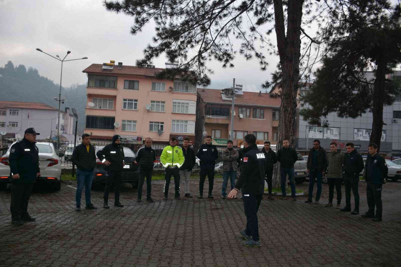 Emniyet personeline AFAD’dan eğitim