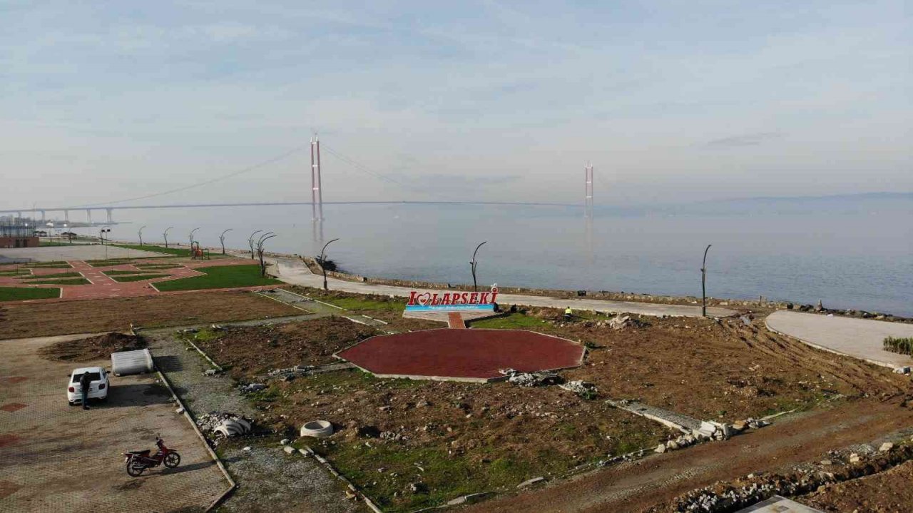 Millet Bahçesi ve Sahil Projesi Lapseki’ye büyük değer katacak