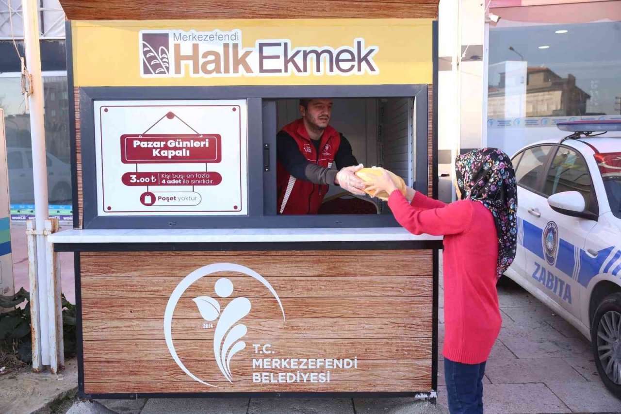 Merkezefendi Halk Ekmek büfe sayısı 14’e yükseldi