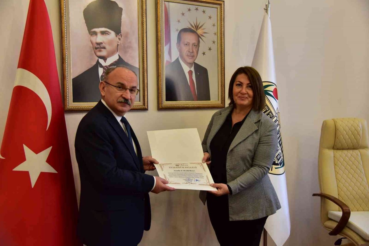 MESİP projesine katkıda bulunanlara teşekkür belgesi verildi