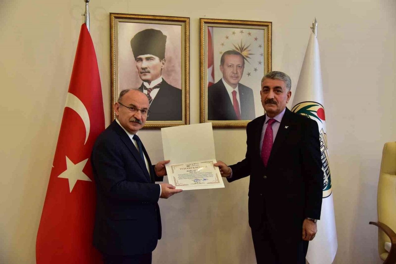 MESİP projesine katkıda bulunanlara teşekkür belgesi verildi