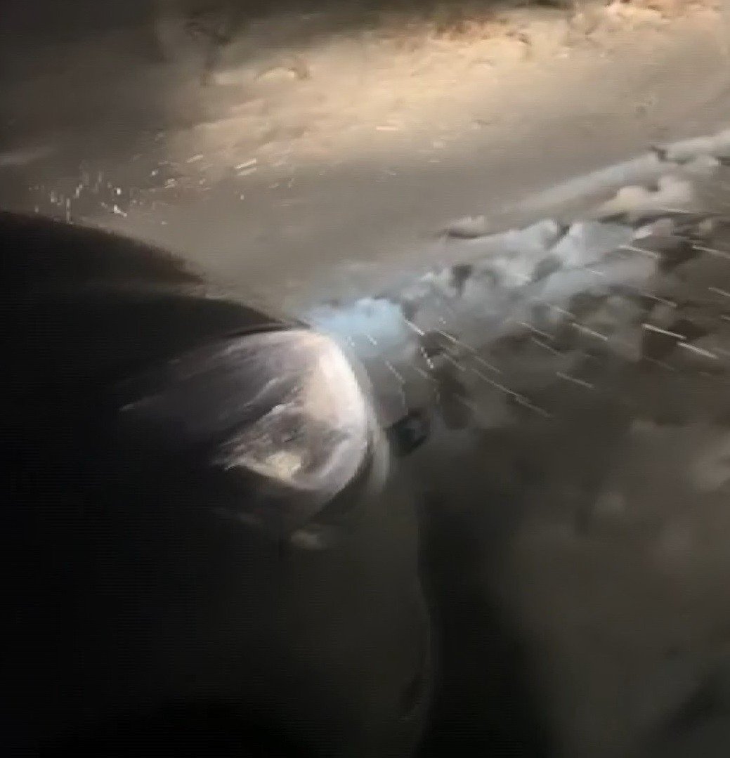 Dört arkadaş yayla dönüşü kar ve tipide mahsur kaldı