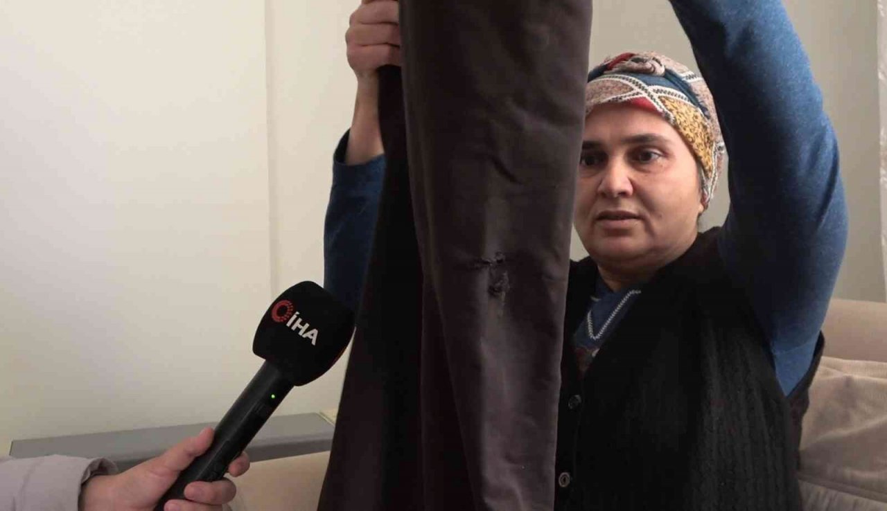 Bakkala giden çocuğa köpek saldırdı, o anlar kamerada