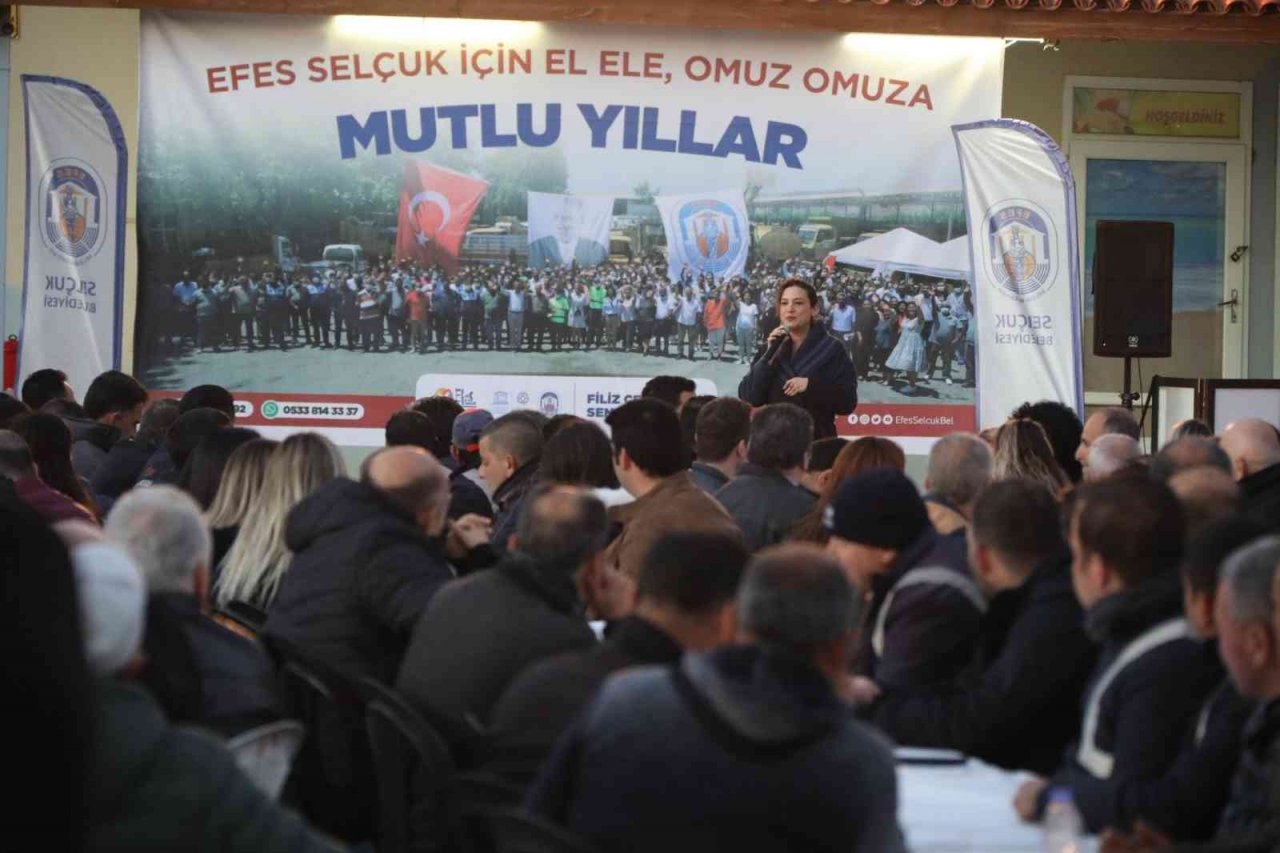 Selçuk’ta yılbaşı buluşması