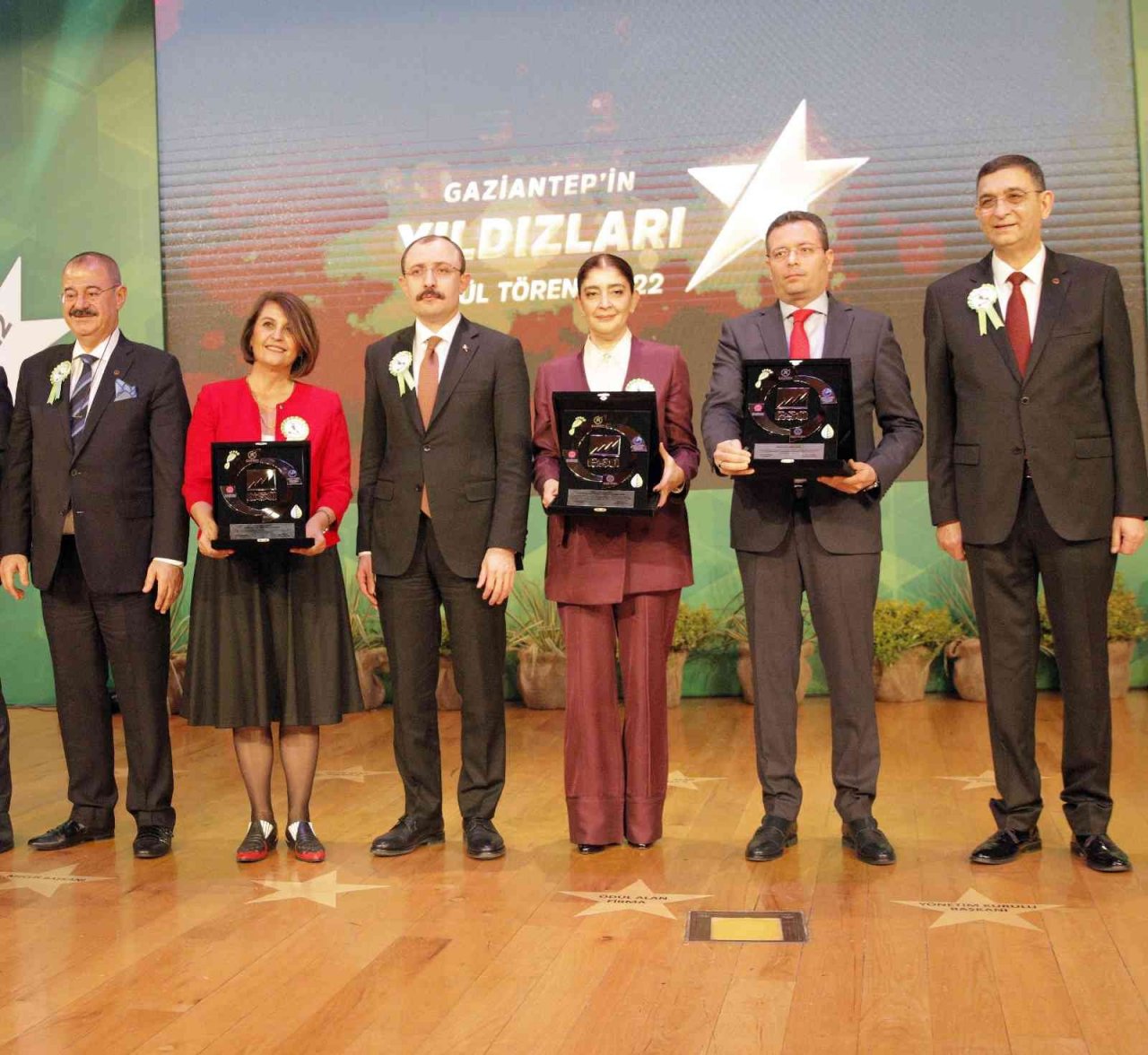 Gaziantep’in yıldızları ödül töreni