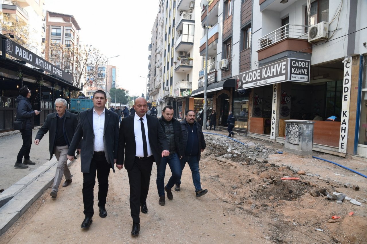 Avni Gemicioğlu’nda ilk kat asfalt tamamlanıyor