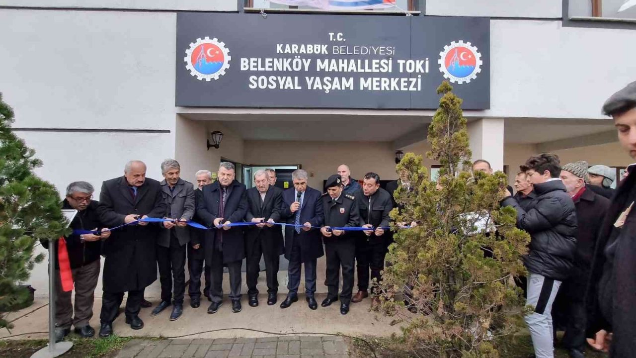 Karabük Belenköy SYM açılışı gerçekleşti