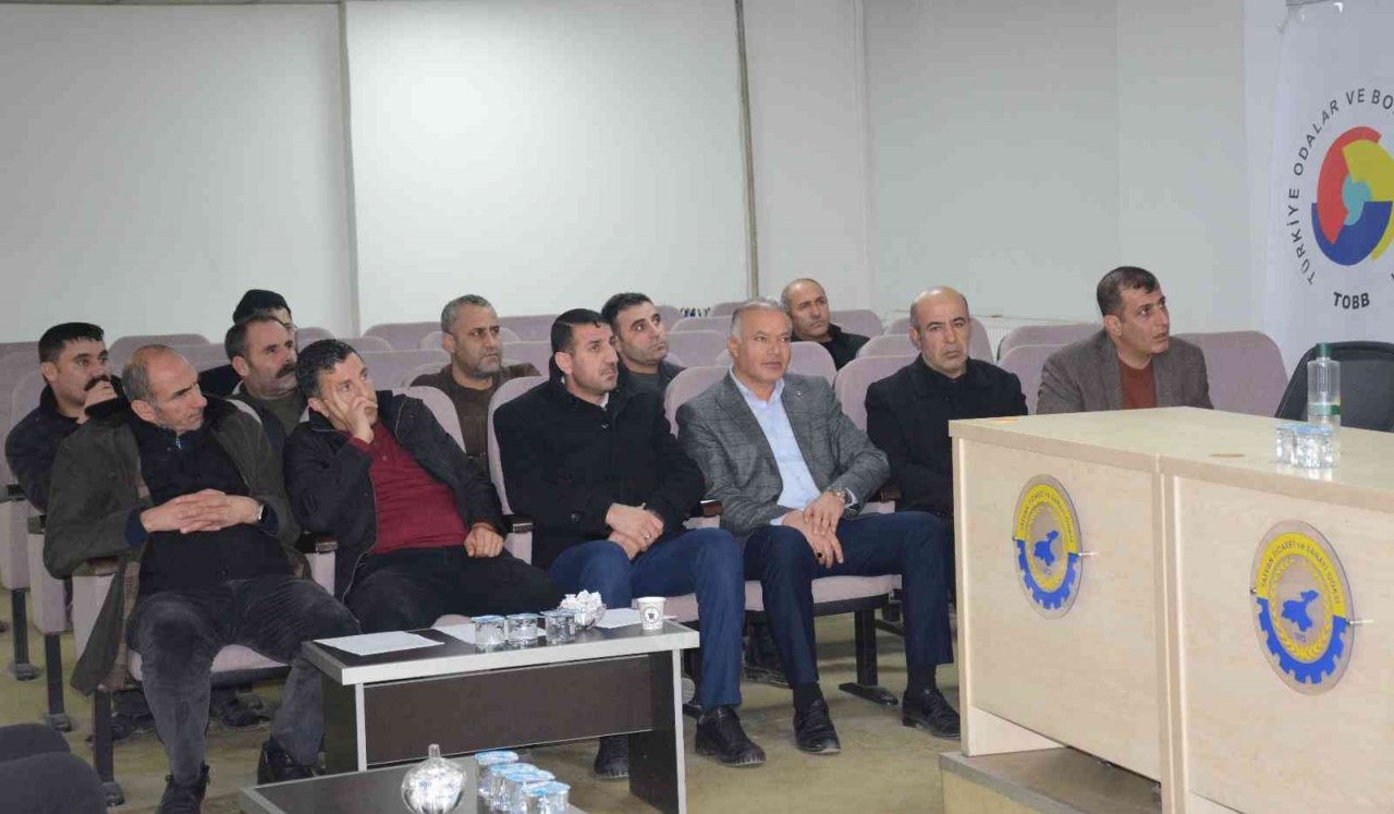 Tatvan’da ‘kırsal kalkınma destekleri’ anlatıldı