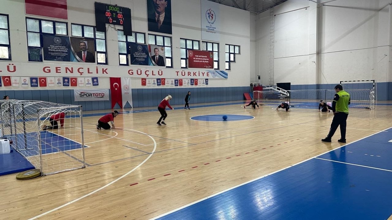 Bartın’da Golbol heyecanı yaşandı