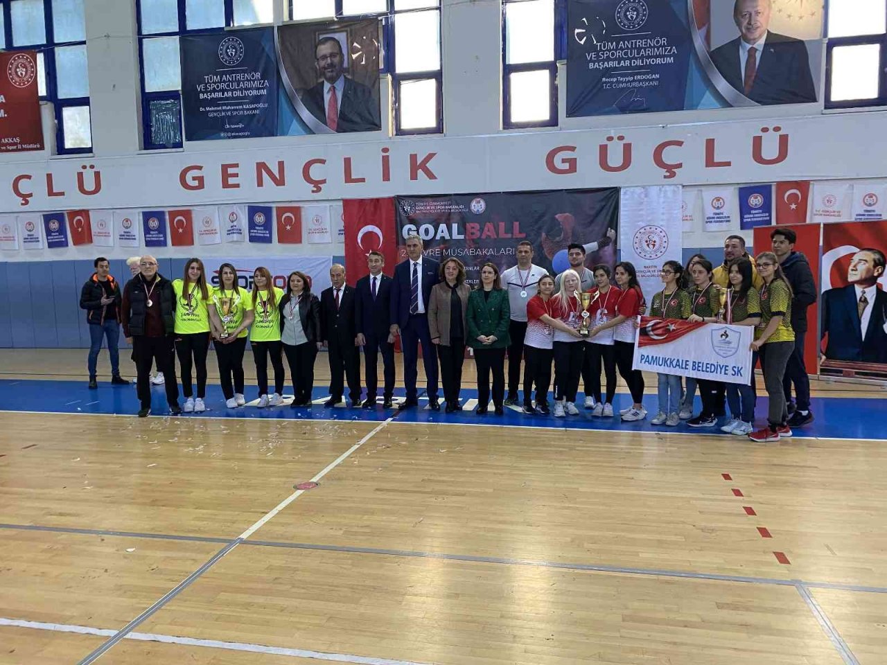 Bartın’da Golbol heyecanı yaşandı
