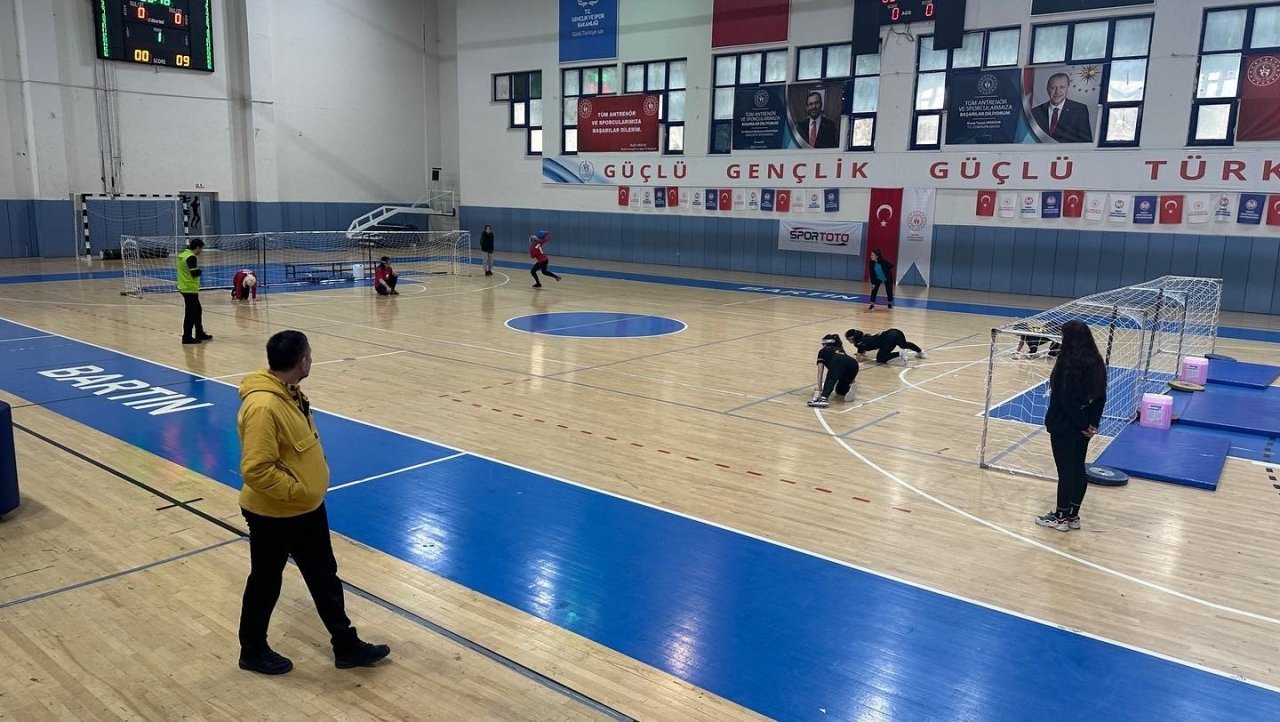 Bartın’da Golbol heyecanı yaşandı