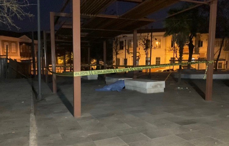 Parkta ölü bulundu