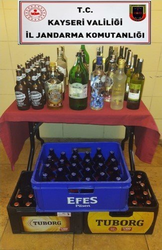 Belgesi olmadan alkol satışı yapan işletmelere operasyon