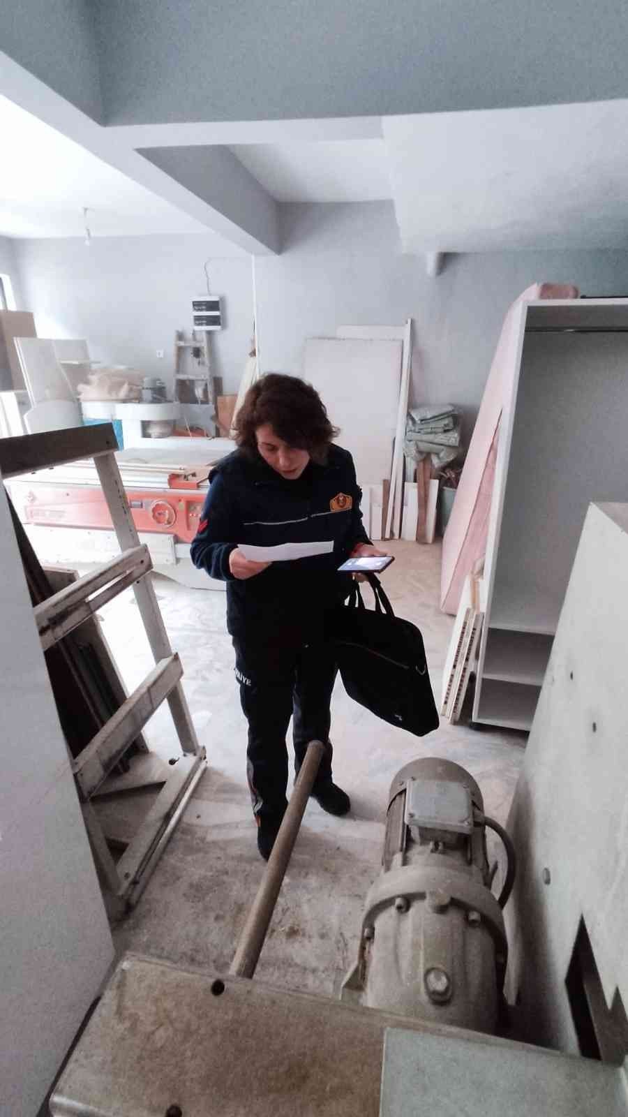 Manisa itfaiyesinden işletmelere güvenlik denetimi