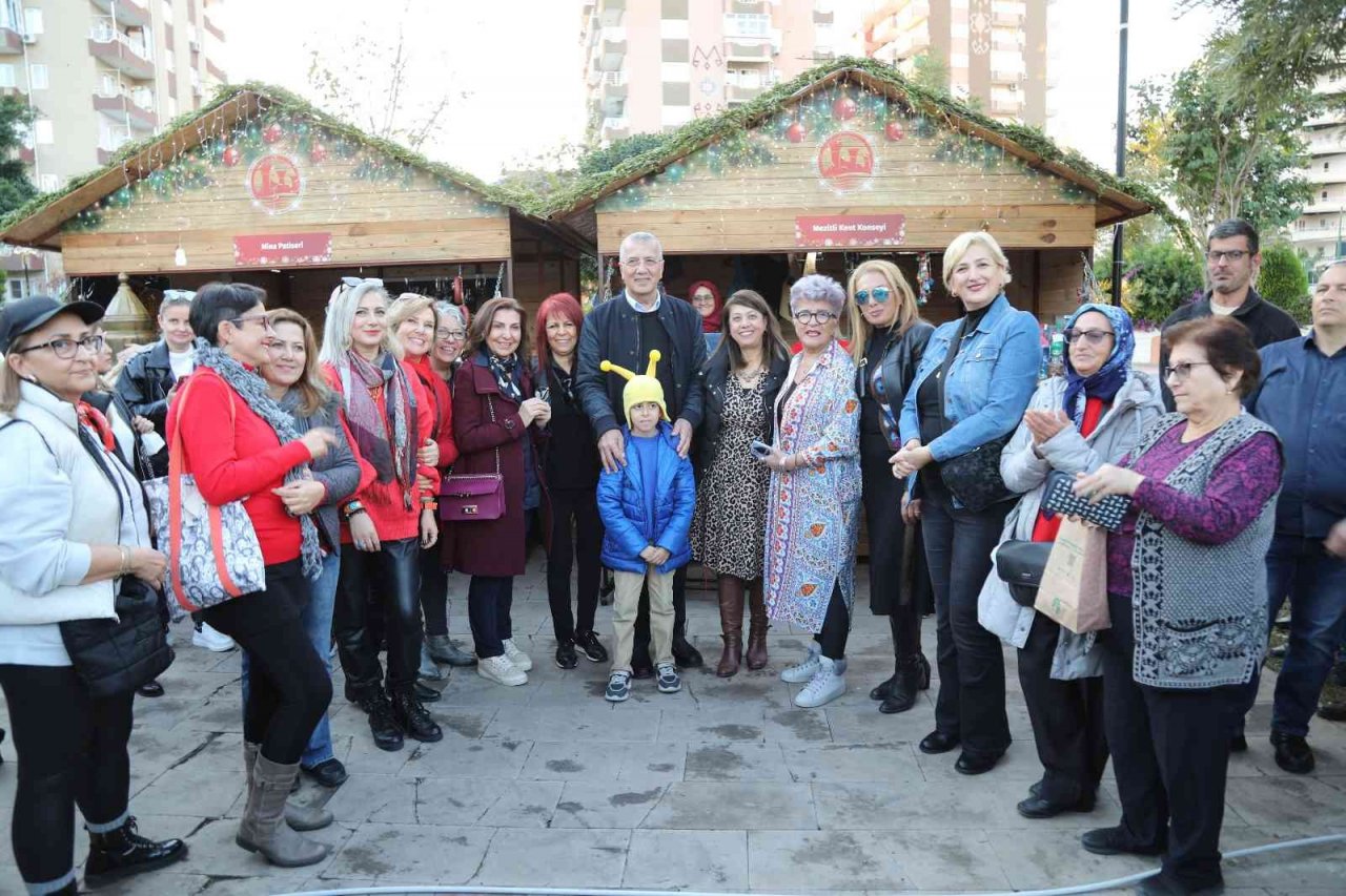 Mezitli’de yeni yıl kutlamaları başladı