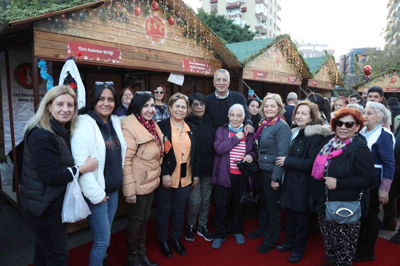 Mezitli’de yeni yıl kutlamaları başladı