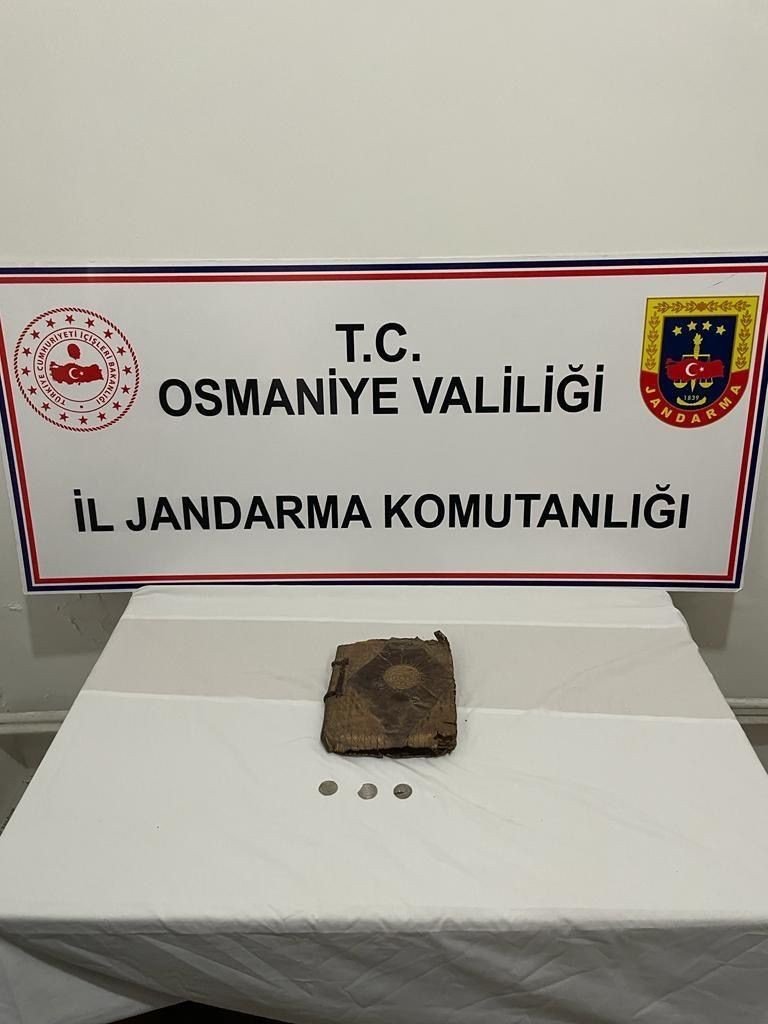 Osmaniye’de tarihi İncil ele geçirildi