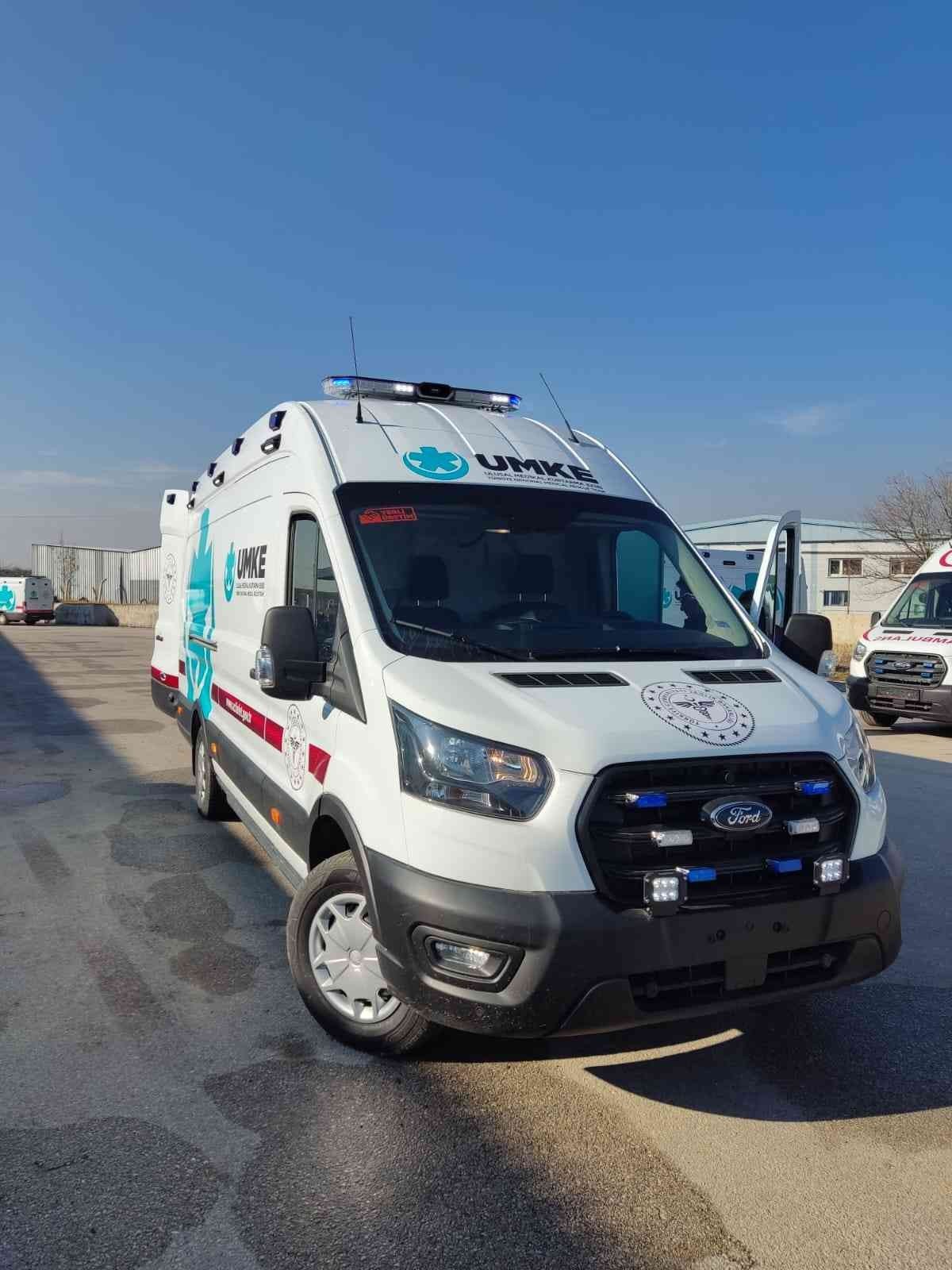 Düzce’ye tam donanımlı acil müdahale aracı