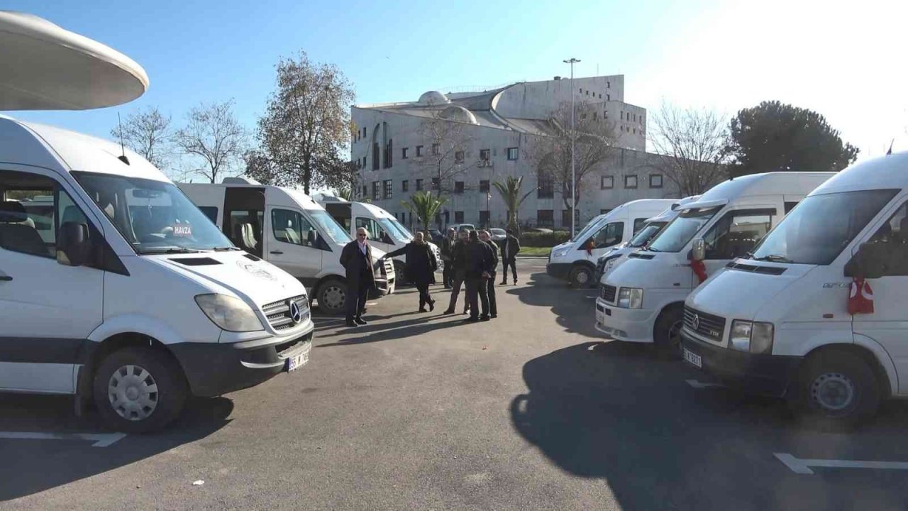 Transfer Merkezi açıldı, ilçe dolmuşları 12 yıl sonra şehre girdi