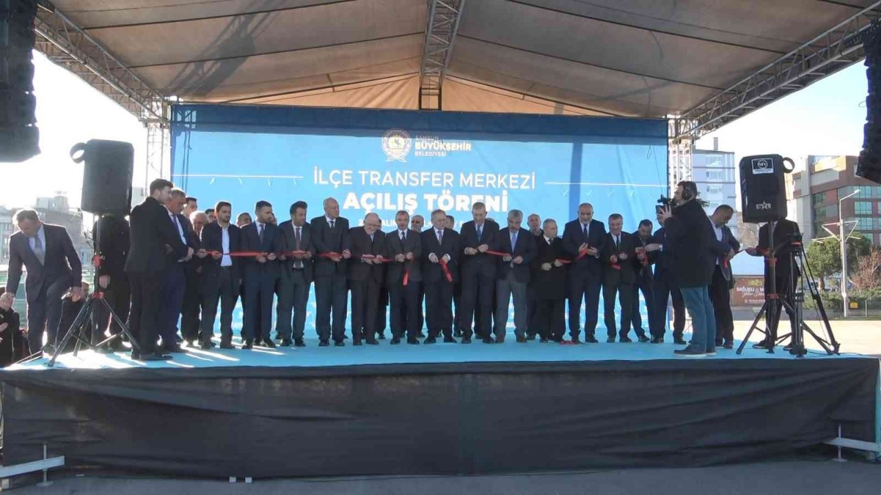 Transfer Merkezi açıldı, ilçe dolmuşları 12 yıl sonra şehre girdi