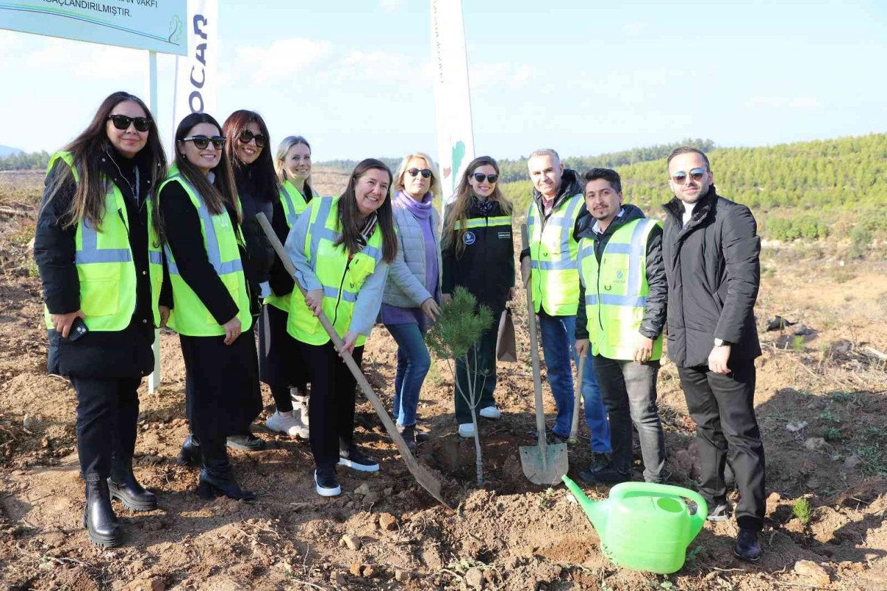 Geri dönüştürülen kağıtlardan 10 bin fidanlık orman oluşturuldu